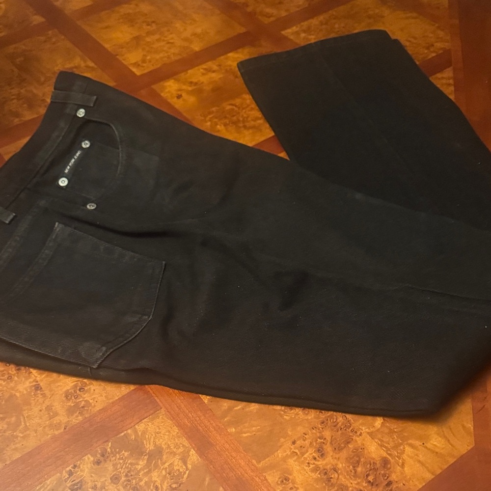 WOMEN Black Denim Pants - Picture 3 of 4